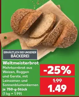 Kaufland Weltmeisterbrot Angebot
