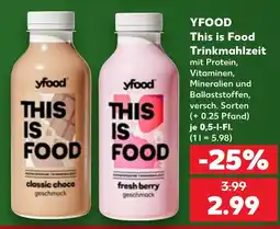 Kaufland YFOOD This is Food Angebot