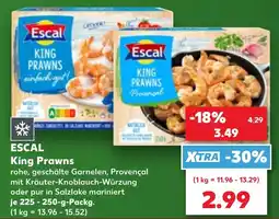 Kaufland ESCAL King Prawns Angebot