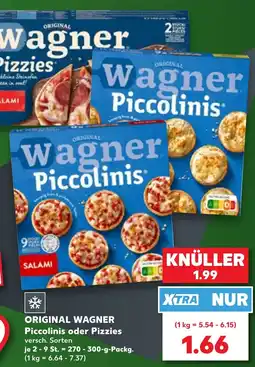 Kaufland ORIGINAL WAGNER Piccolinis oder Pizzies Angebot