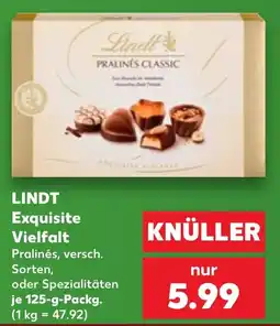 Kaufland Lindt Pralinés Classic Angebot