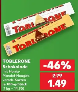 Kaufland TOBLERONE Schokolade Angebot