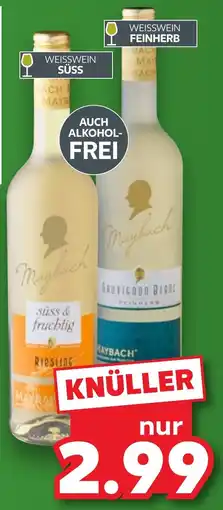 Kaufland Maybach Weisswein Angebot