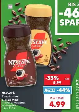 Kaufland NESCAFE Classic Angebot