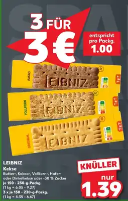 Kaufland LEIBNIZ Kekse Angebot