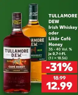 Kaufland TULLAMORE DEW Irish Whiskey oder Likör Café Honey Angebot