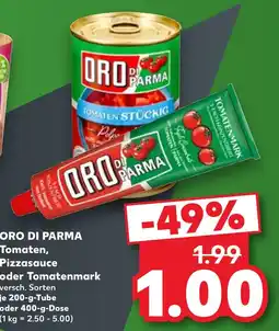 Kaufland ORO DI PARMA Tomaten, Pizzasauce oder Tomatenmark Angebot