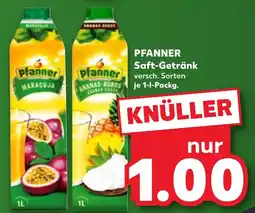 Kaufland PFANNER Saft-Getränk Angebot
