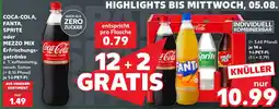 Kaufland Coca-Cola, Fanta, Sprite oder Mezzo Mix Erfrischungsgetränke Angebot
