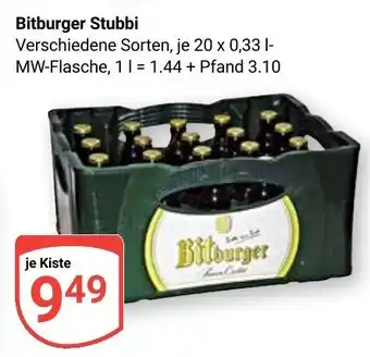 Globus Bitburger Stubbi Angebot
