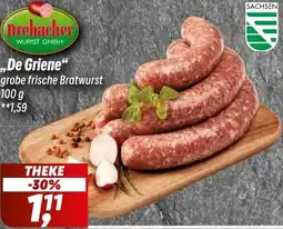 Simmel Drebacher "De Griene" grobe frische Bratwurst Angebot