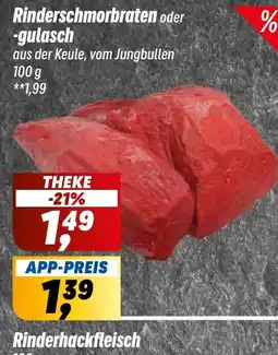 Simmel Rinderschmorbraten oder -gulasch Angebot
