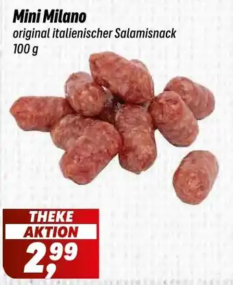 Simmel Mini Milano original italienischer Salamisnack Angebot