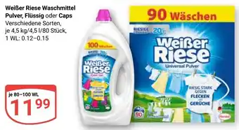 Globus Weißer Riese Waschmittel Angebot