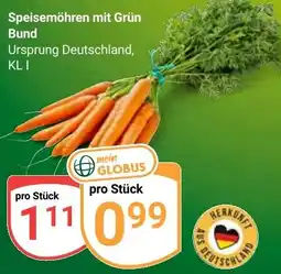 Globus Speisemöhren mit Grün Bund Angebot