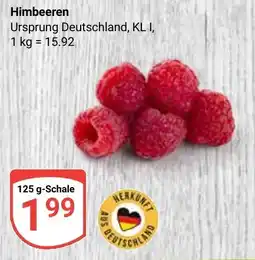 Globus Himbeeren Angebot