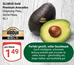 Globus GLOBUS Gold Premium Avocados Angebot