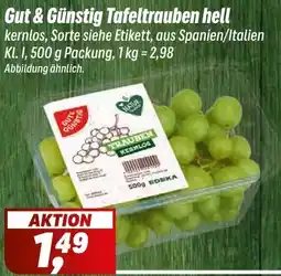 Simmel Gut & Günstig Tafeltrauben hell kernlos Angebot