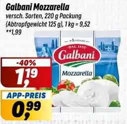 Simmel Galbani Mozzarella Angebot