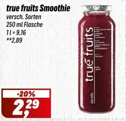 Simmel true fruits Smoothie Angebot