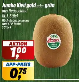 Simmel Jumbo Kiwi gold oder grün Zespri Angebot