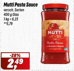 Simmel Mutti Pasta Sauce Angebot