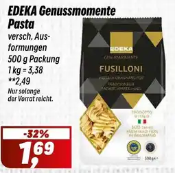 Simmel EDEKA Genussmomente Pasta Angebot