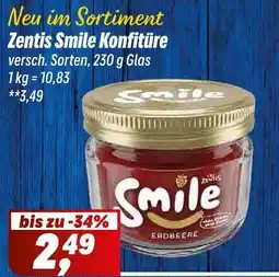 Simmel Zentis Smile Konfitüre Angebot