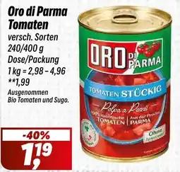 Simmel Oro di Parma Tomaten Angebot