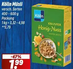 Simmel Kölln Müsli Knusper Honig-Nuss Hafer Müsli Angebot