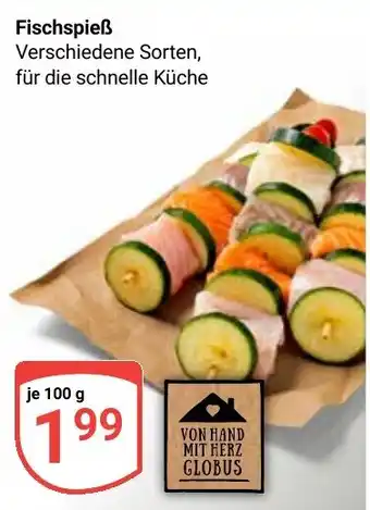 Globus Fischspieß Angebot