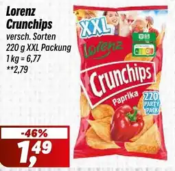 Simmel Lorenz Crunchips Angebot