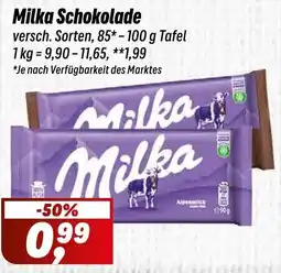 Simmel Milka Schokolade Angebot