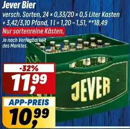 Simmel Jever Bier Angebot