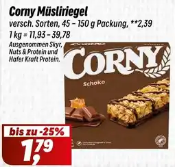 Simmel Corny Müsliriegel Angebot