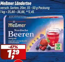 Simmel Meßmer Ländertee Nordische Beeren Angebot
