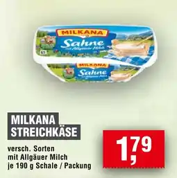 Handelshof MILKANA STREICHKÄSE Angebot