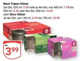 Globus Weck Tulpen-Gläser Angebot