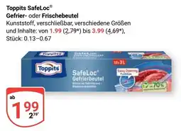Globus Toppits SafeLoc Gefrierbeutel Angebot