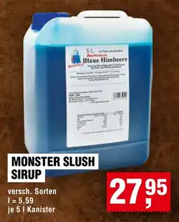 Handelshof Monster Slush Sirup Angebot