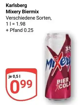 Globus Karlsberg Mixery Biermix Angebot