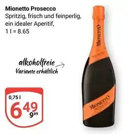 Globus Mionetto Prosecco Angebot