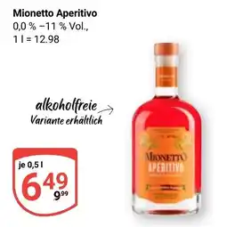 Globus Mionetto Aperitivo Angebot