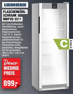 Handelshof LIEBHERR FLASCHENKÜHLSCHRANK MRFVD 3511 Angebot