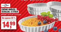 Handelshof KÜCHENPROFI CRÈME-BRÛLÉE-SCHALEN Angebot