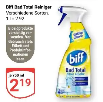 Globus Biff Bad Total Reiniger Angebot
