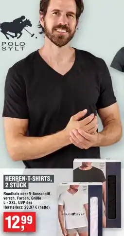 Handelshof Polo sylt herren-t-shirts, 2 stück Angebot