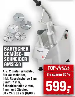 Handelshof BARTSCHER GEMÜSE-SCHNEIDER GMS550 Angebot