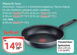 Globus Pfanne XL Force Tefal Angebot