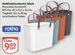 Globus Multifunktionstasche Albula Angebot